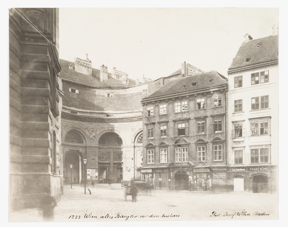 Michaelerplatz Allgemein Vor Dem Neubau Des Michaelertraktes