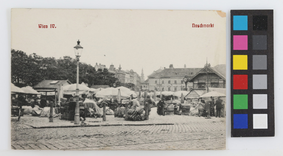 4 Alter Naschmarkt Blick gegen Wiedner Hauptstraße und Freihaus