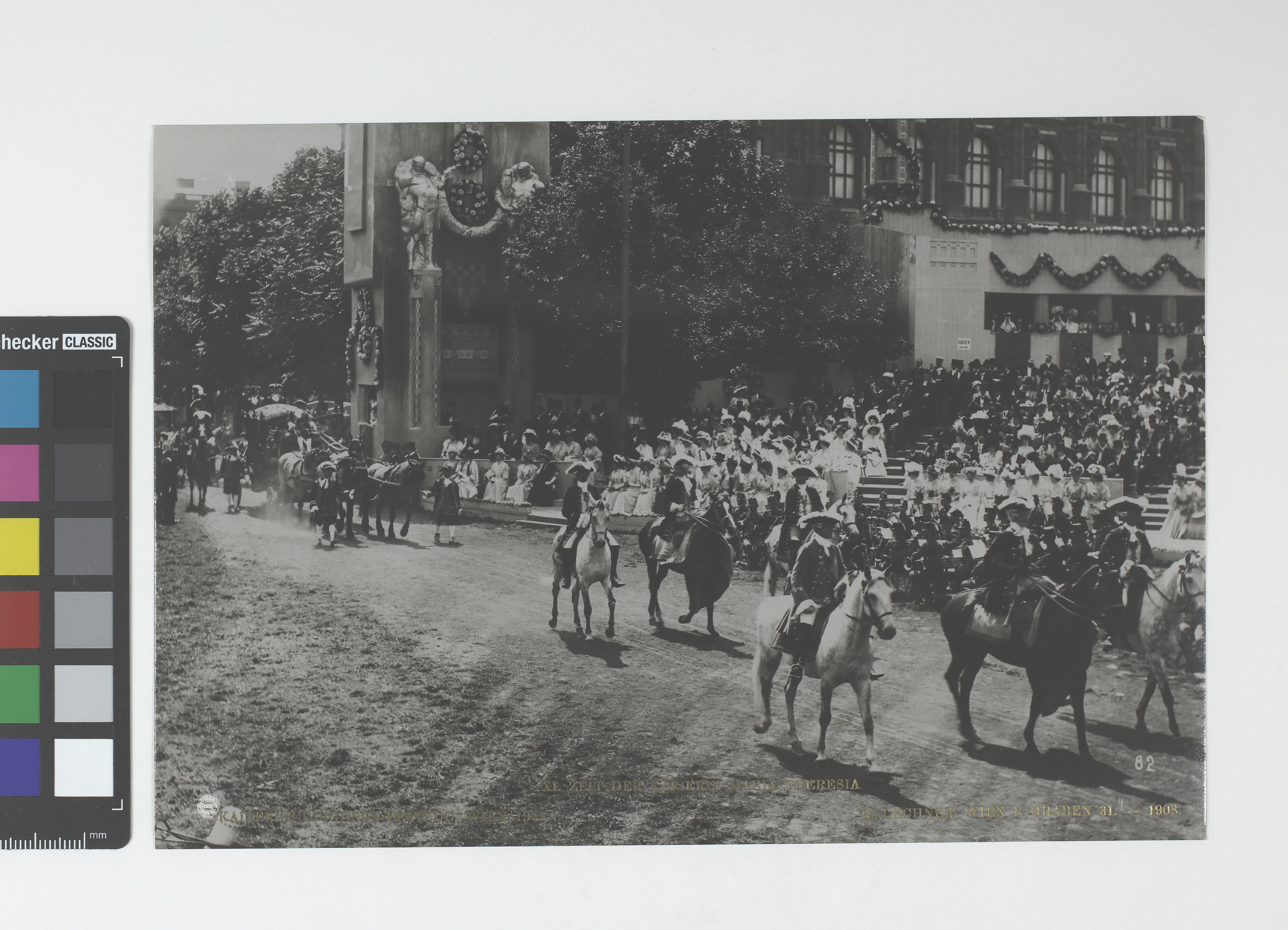 Der Kaiser Huldigungs Festzug Wien 1908 Historischer Teil 11 Gruppe