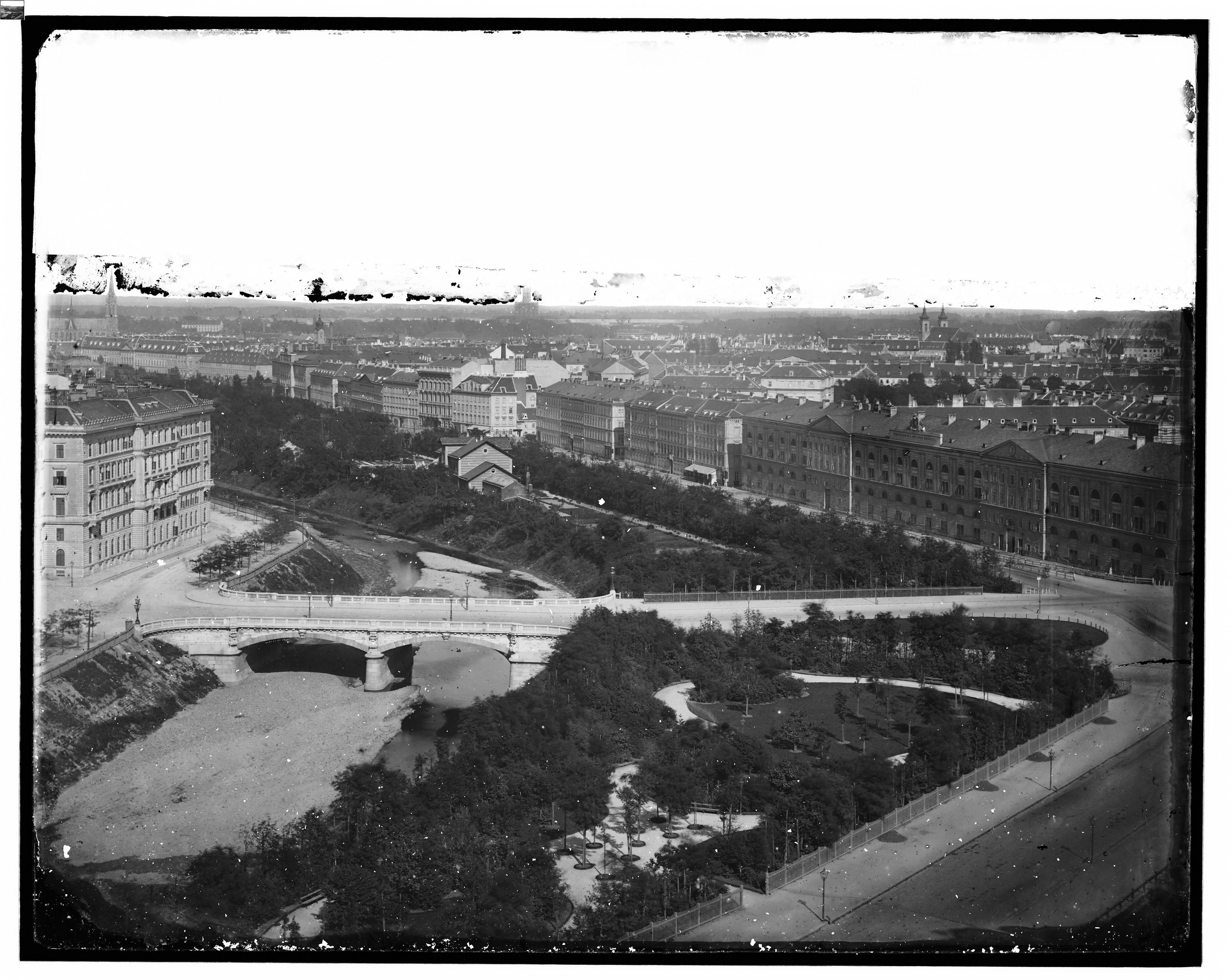 Schwarzenbergplatz Schwarzenbergbr Cke Wien Museum Online Sammlung