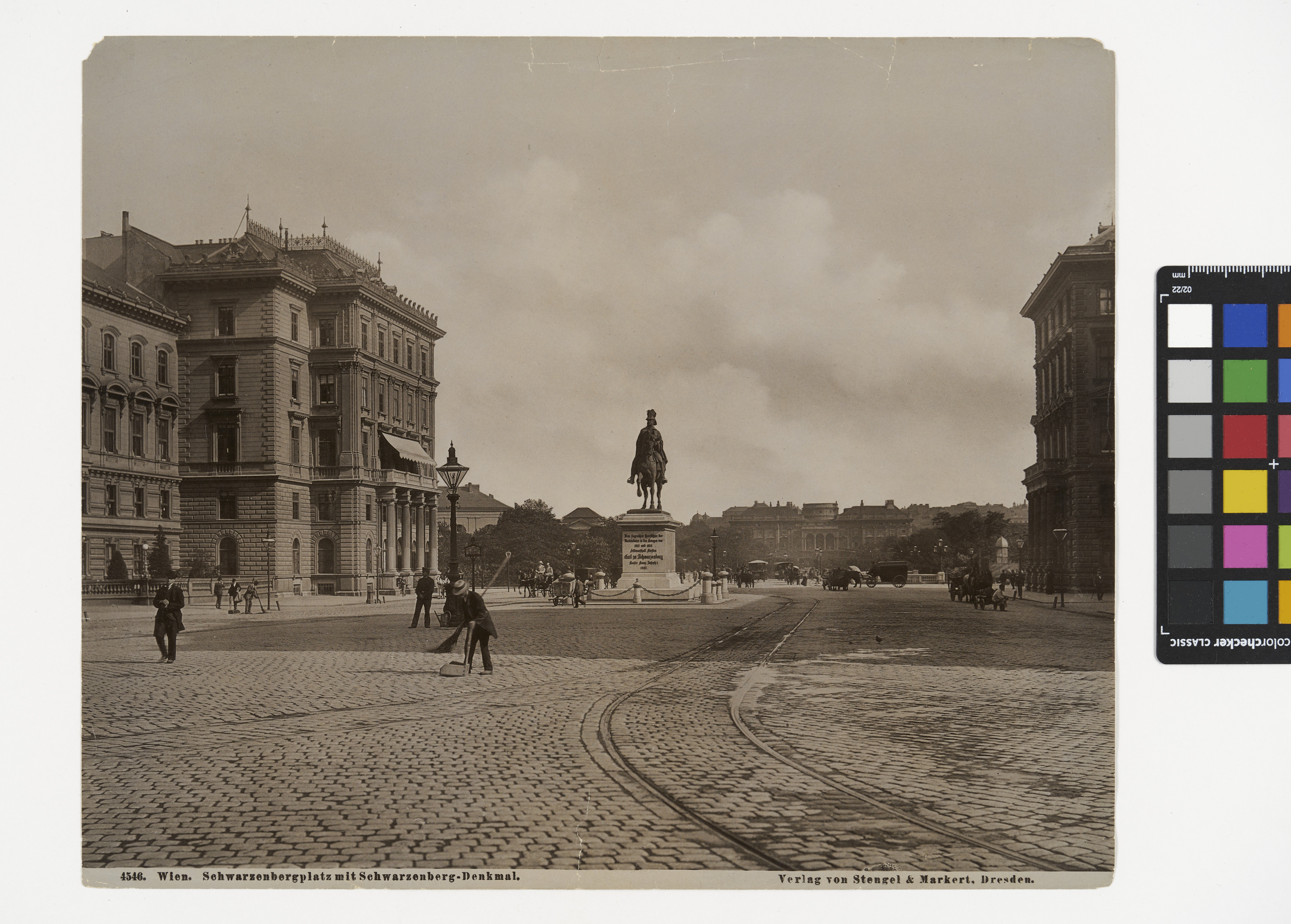 Schwarzenbergplatz Allgemein Blick Von H He K Rntner Ring Gegen