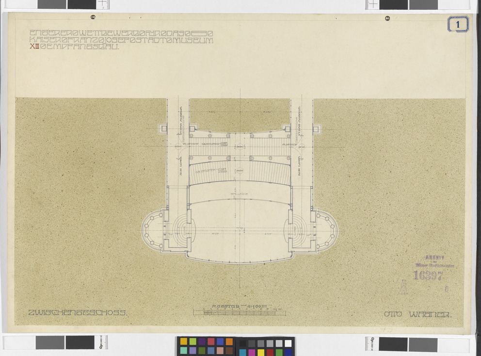 Kaiser Franz Josef Stadtmuseum Engerer Wettbewerb Empfangsbau