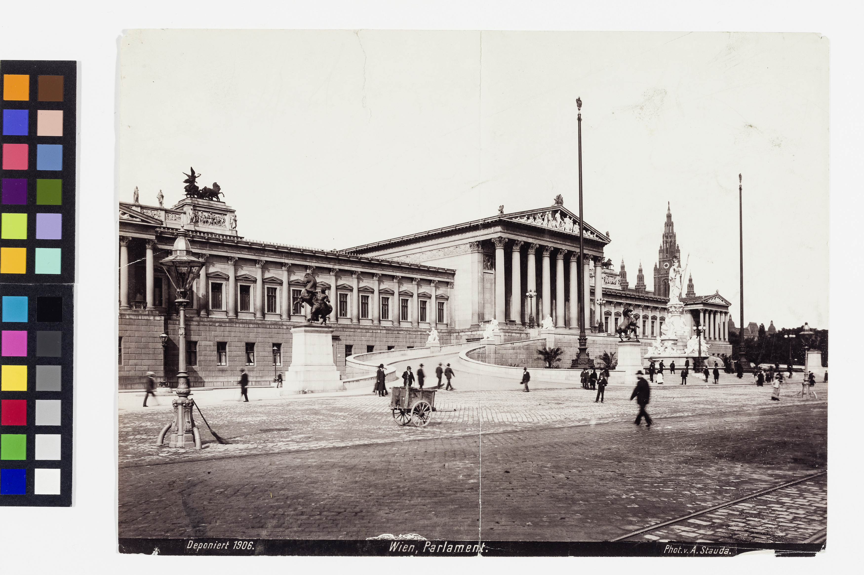 Dr Karl Renner Ring Parlament Wien Museum Online Sammlung