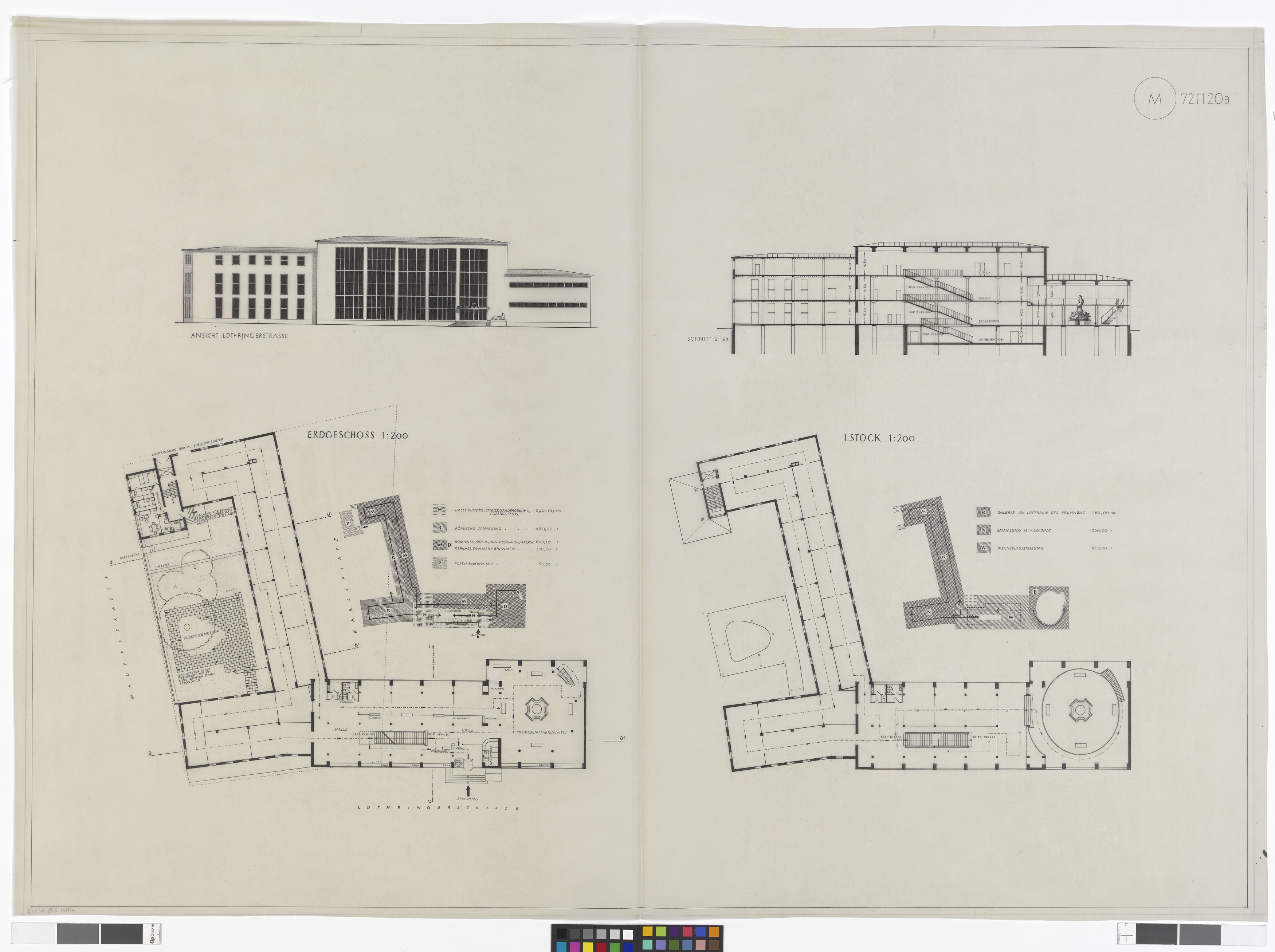 Wettbewerb Historisches Museum Der Stadt Wien Variante Grundrisse