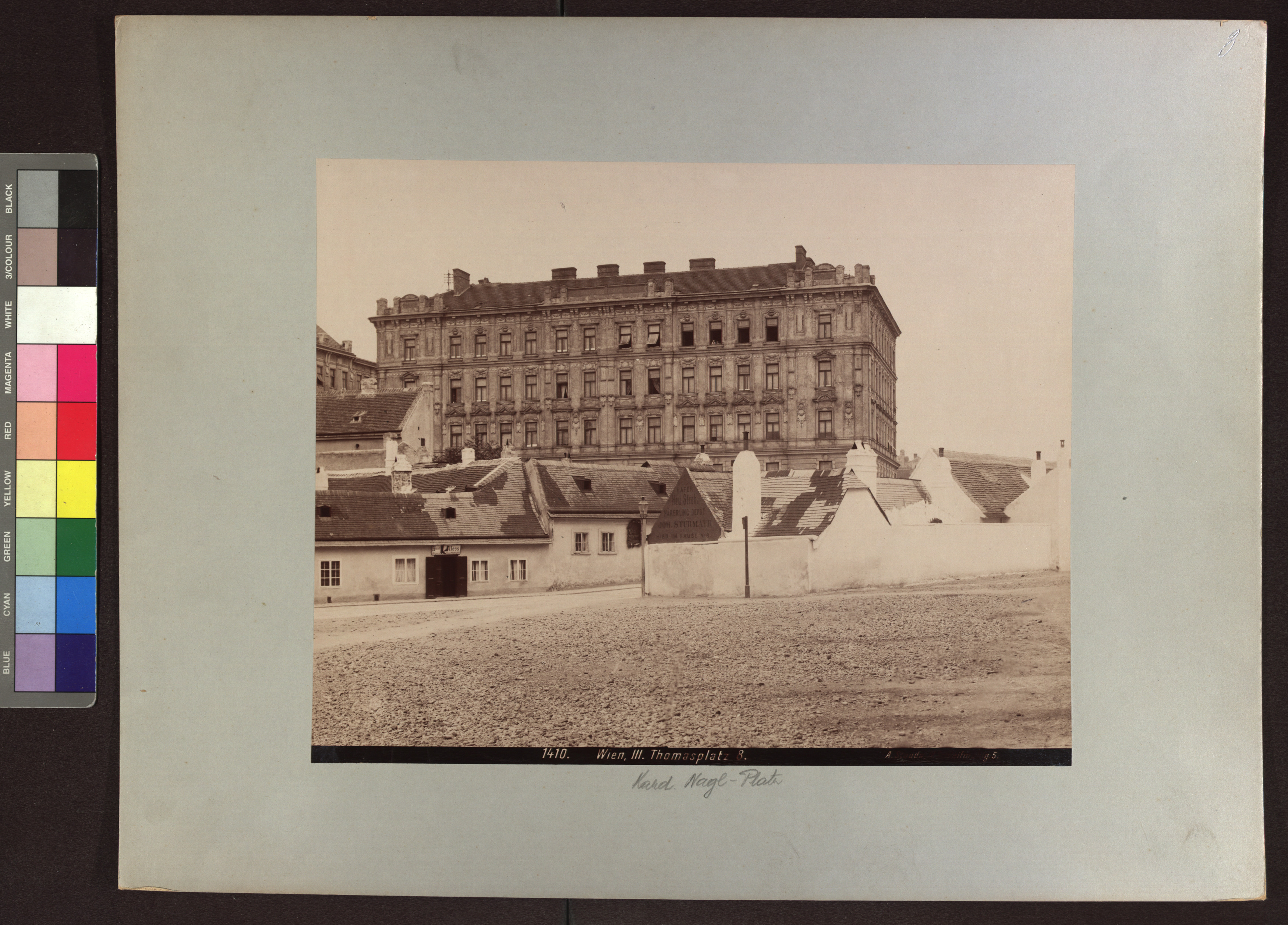 3., KardinalNaglPlatz 23 Blick gegen CapekHof Wien Museum