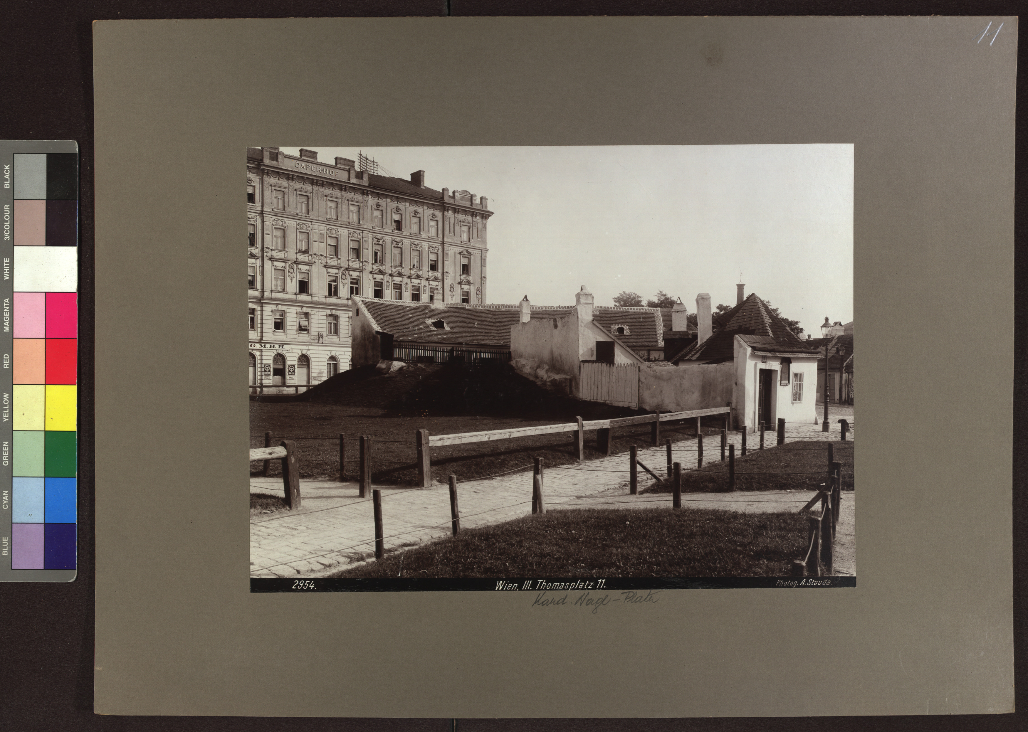 3., KardinalNaglPlatz 11 Blick gegen CapekHof Wien Museum Online