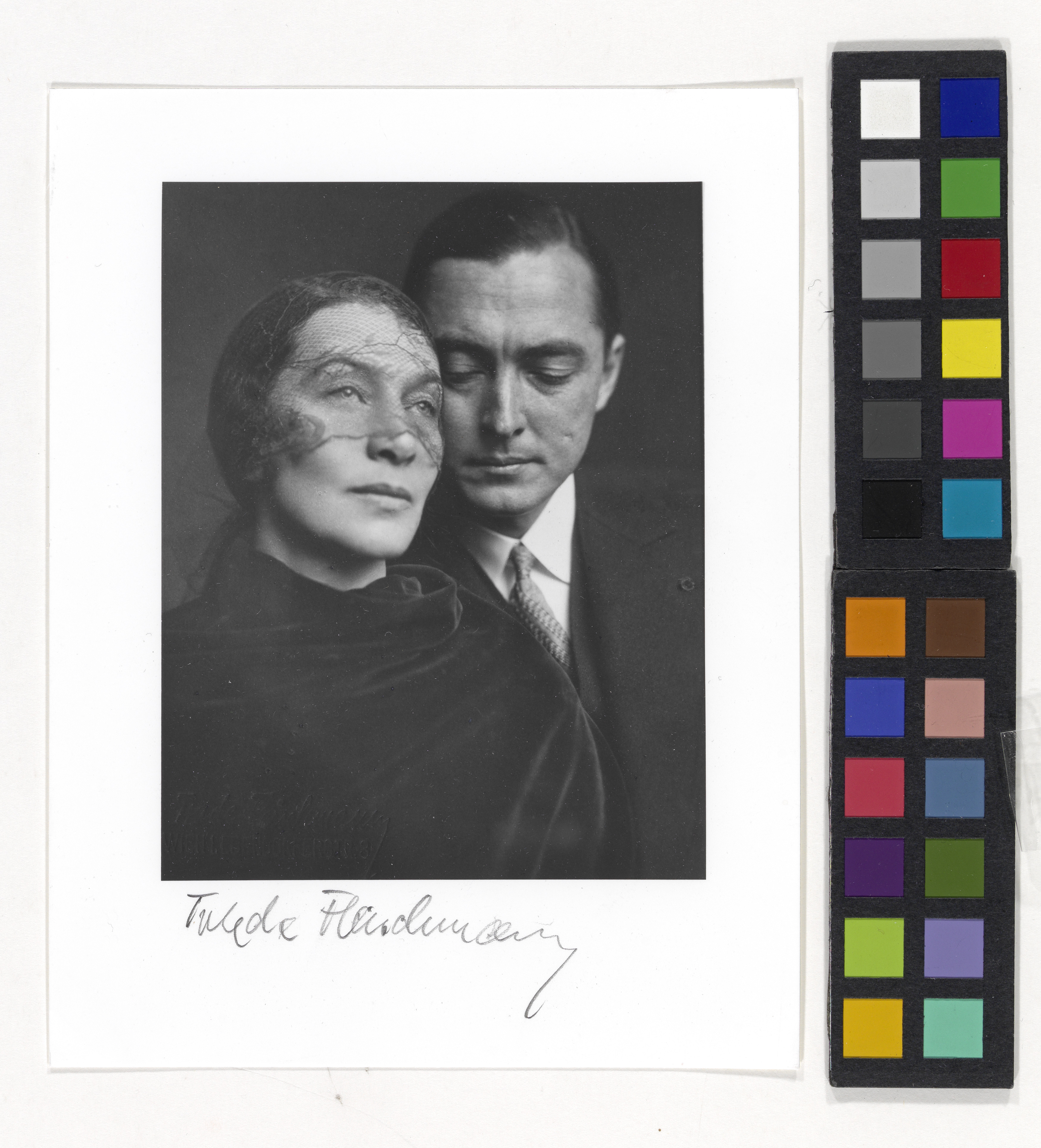 Graf Coudenhove-Kalergi mit der Schauspielerin Ida Roland – Wien Museum ...