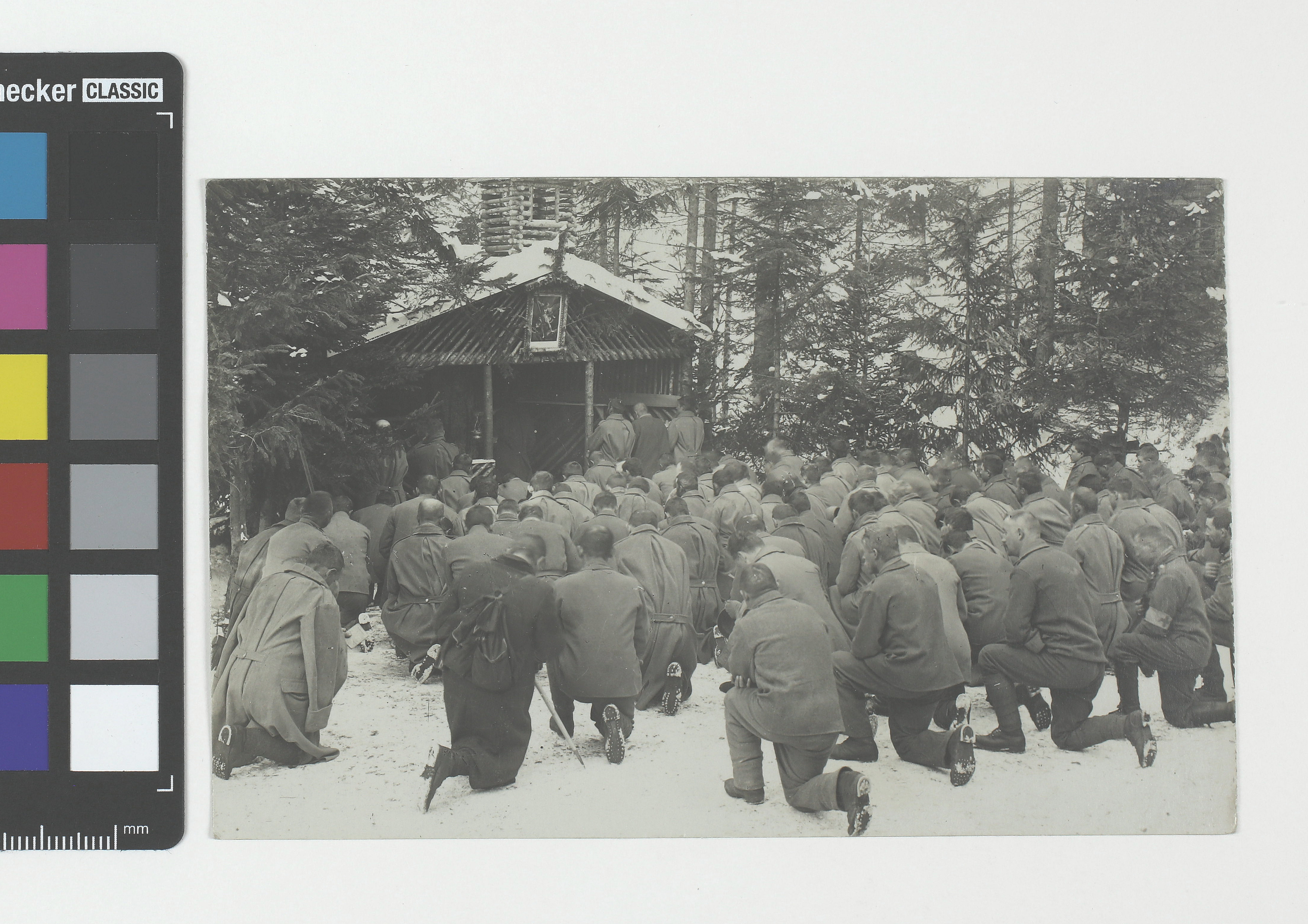 Kriegspostkarte von der aus Tirol nach Italien unternommenen öst.ung