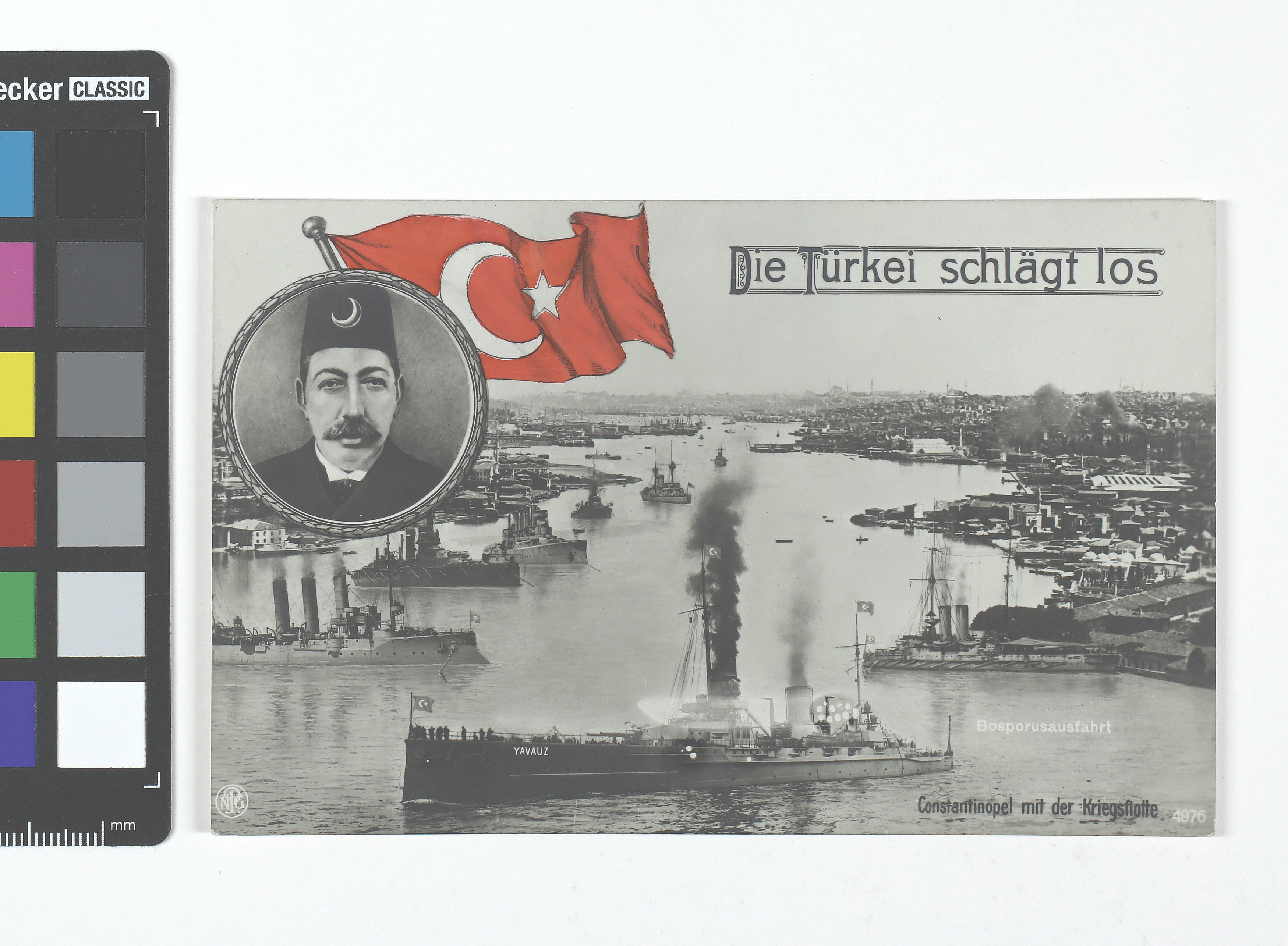 Türkei schlägt los Constantinopel mit der Kriegsflotte Wien Museum Online Sammlung