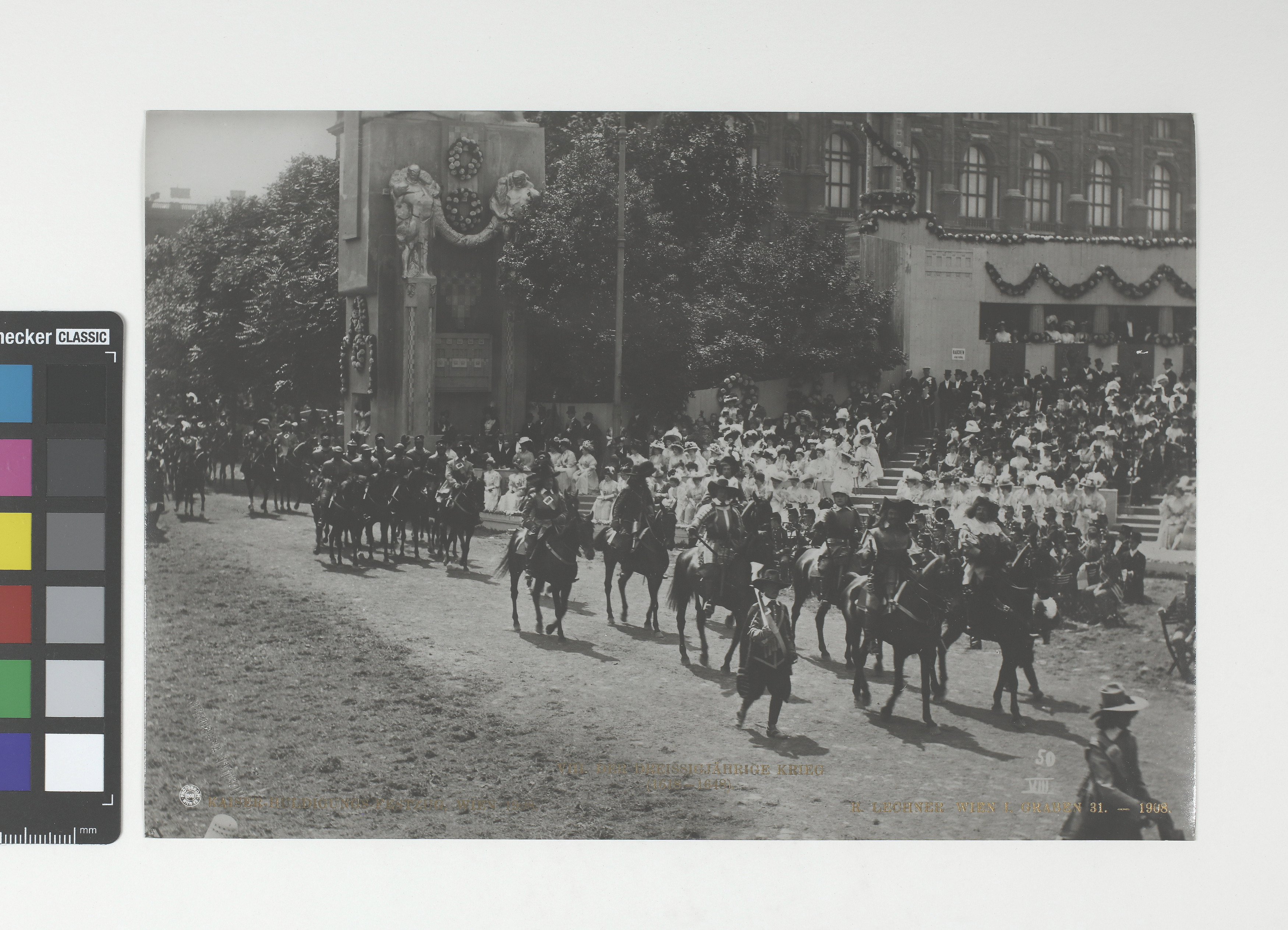 Der KaiserHuldigungsFestzug, Wien 1908. Historischer Teil 8. Gruppe