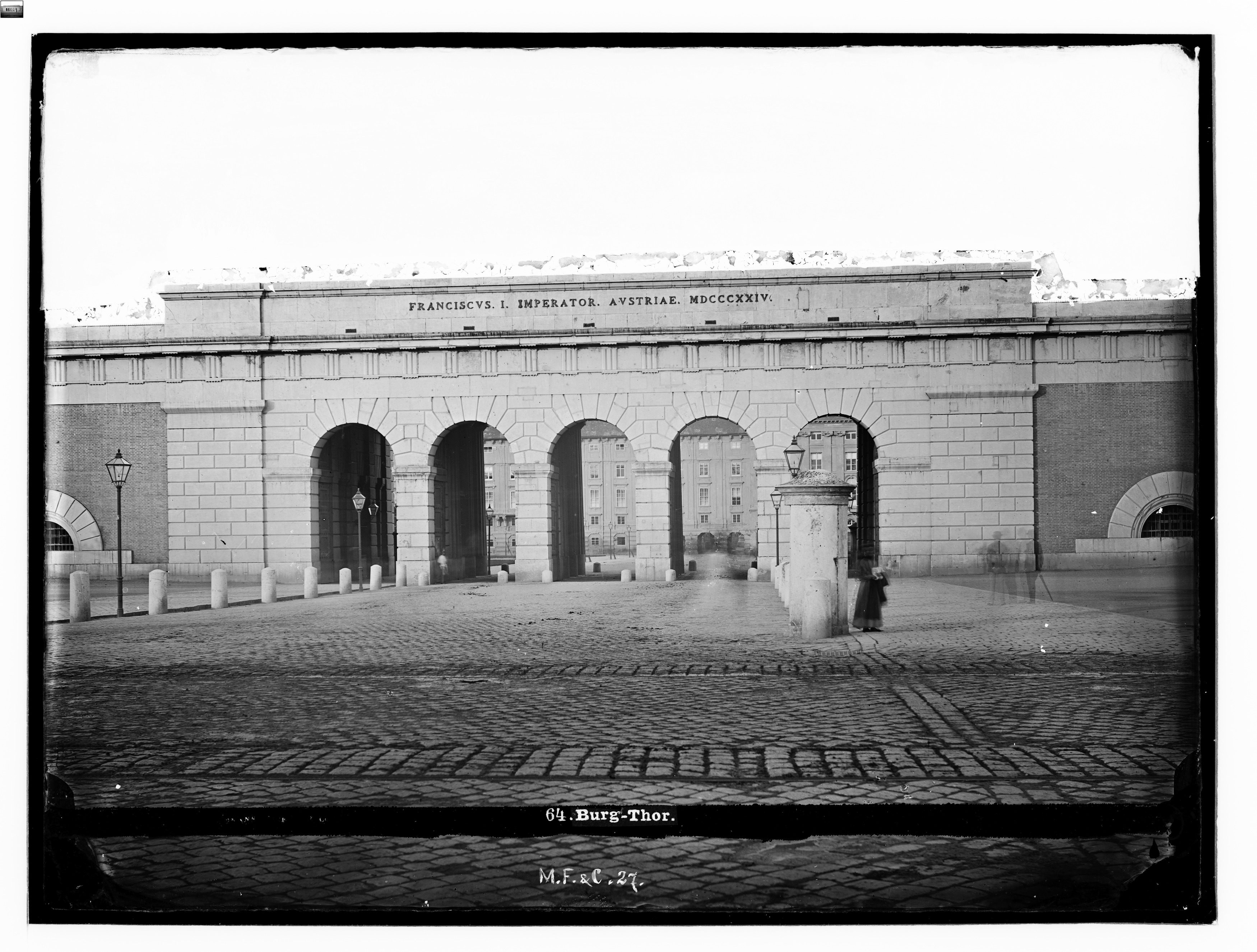 1., Burgring Äußeres Burgtor Wien Museum Online Sammlung