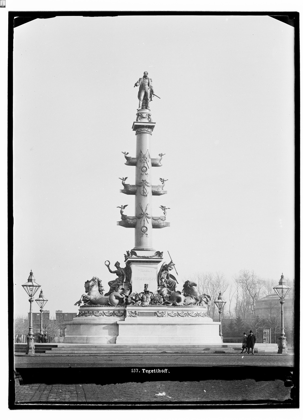 2., Praterstern - Tegetthoffdenkmal – Wien Museum Online Sammlung