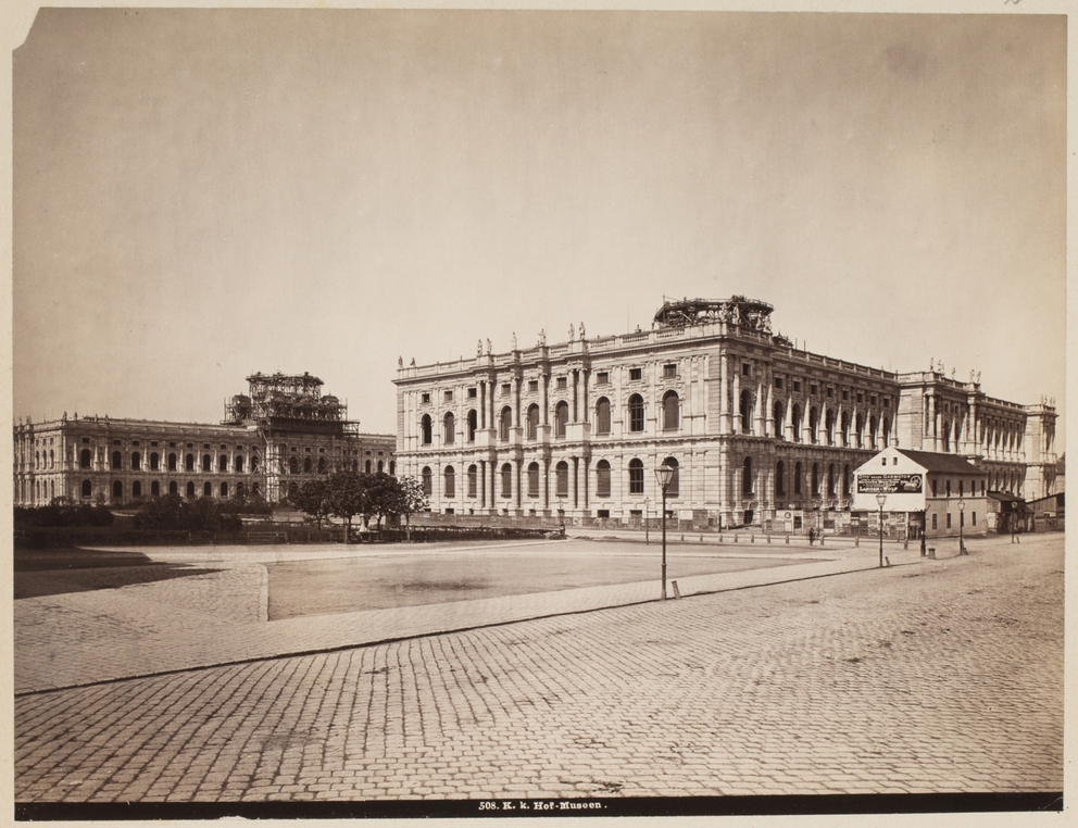 1., Babenbergerstraße 2 - Kunsthistorisches Museum - Kuppeln im Bau ...