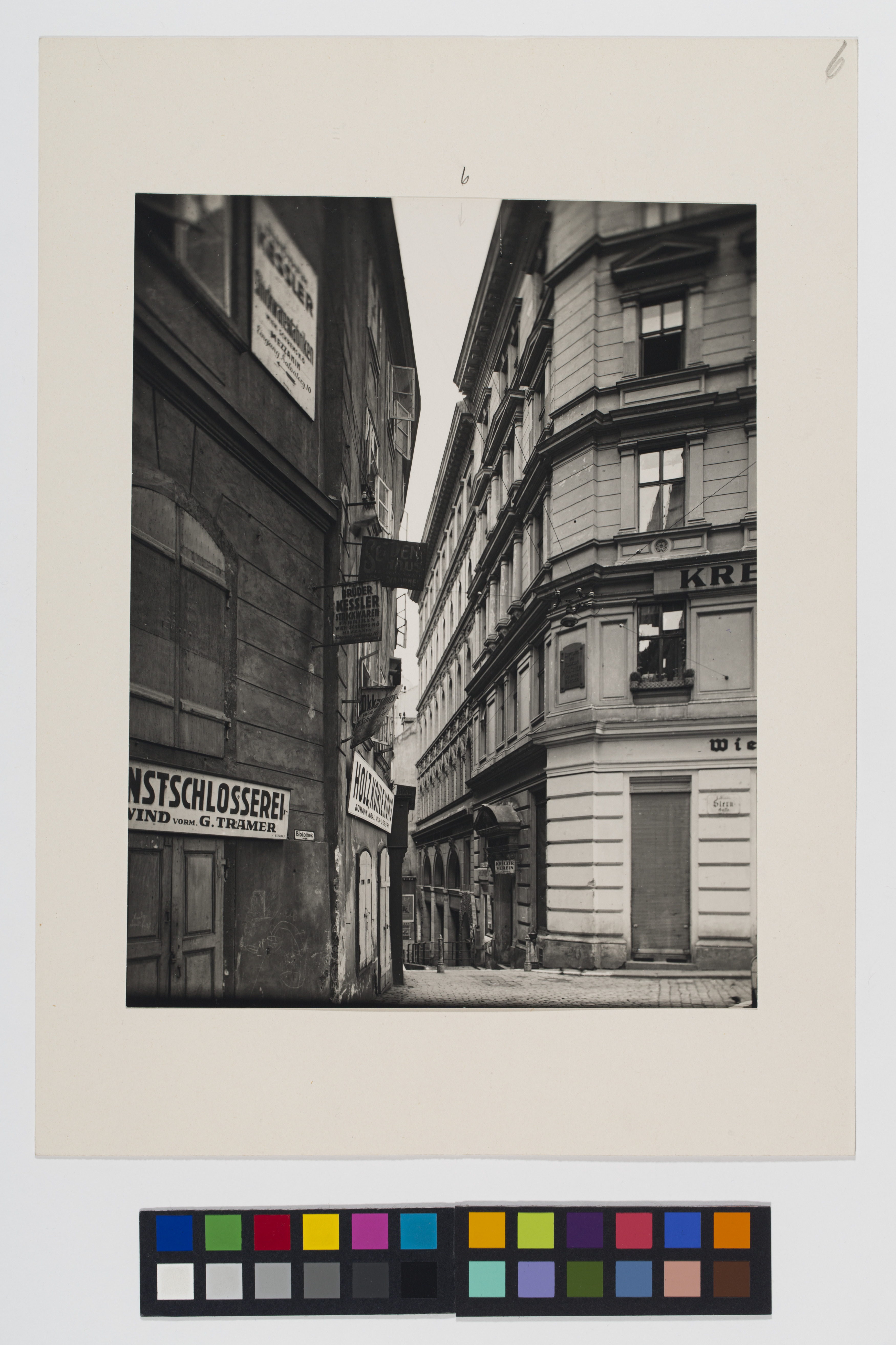 Fischerstiege Blick Von Der Sterngasse Wien Museum Online