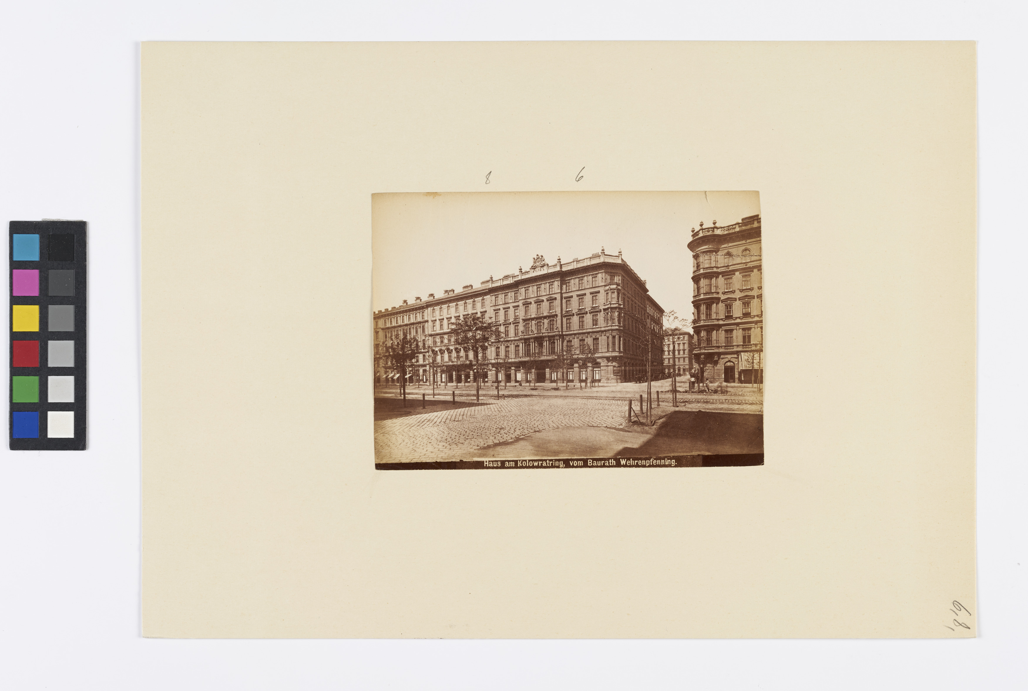 1., Schubertring 68 Blick von Fichtegasse Wien Museum Online Sammlung