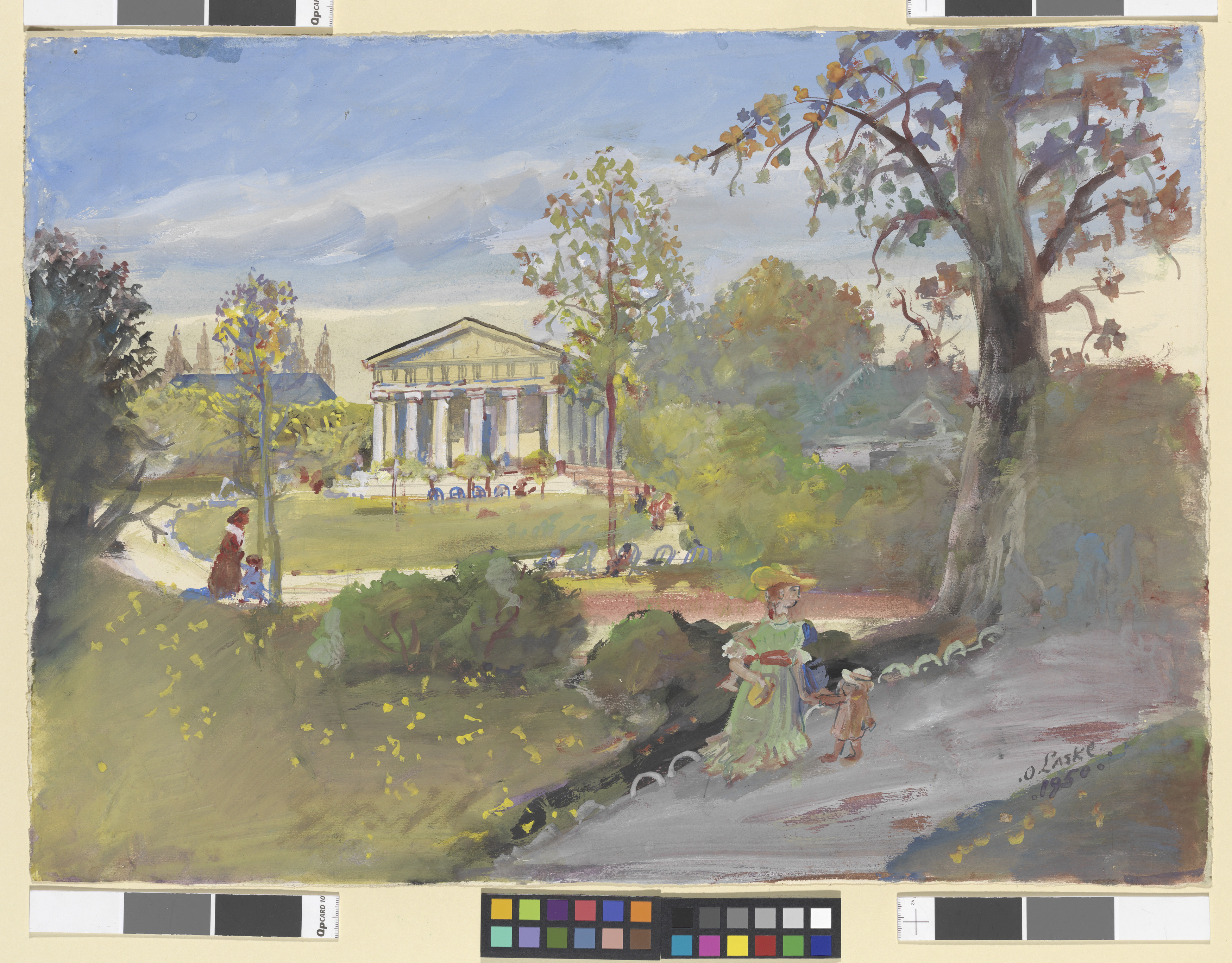 I. Volksgarten Wien Museum Online Sammlung