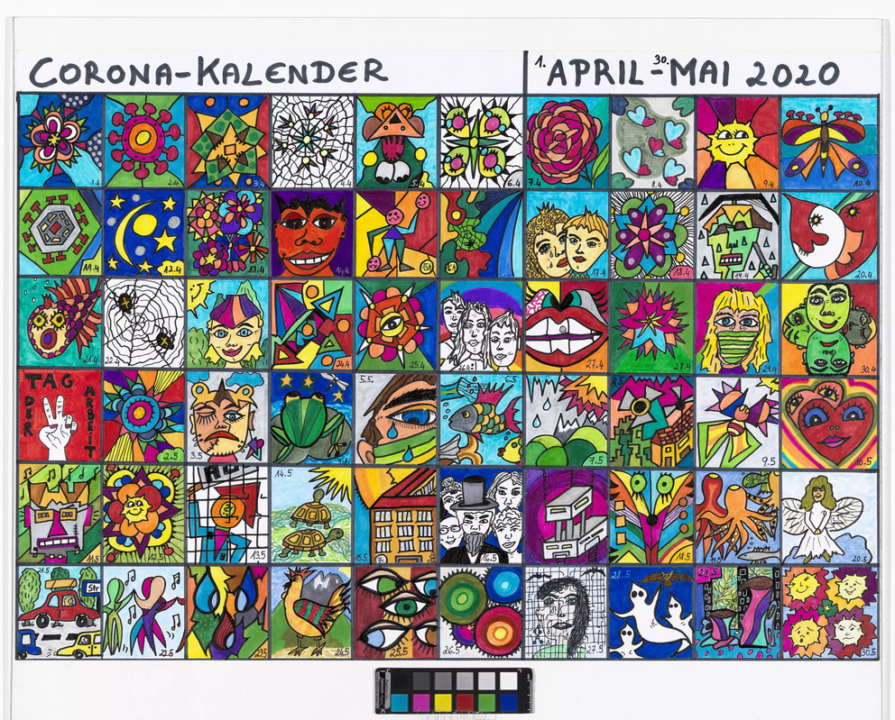 Corona-Kalender, April-Mai 2020 – Wien Museum Online Sammlung