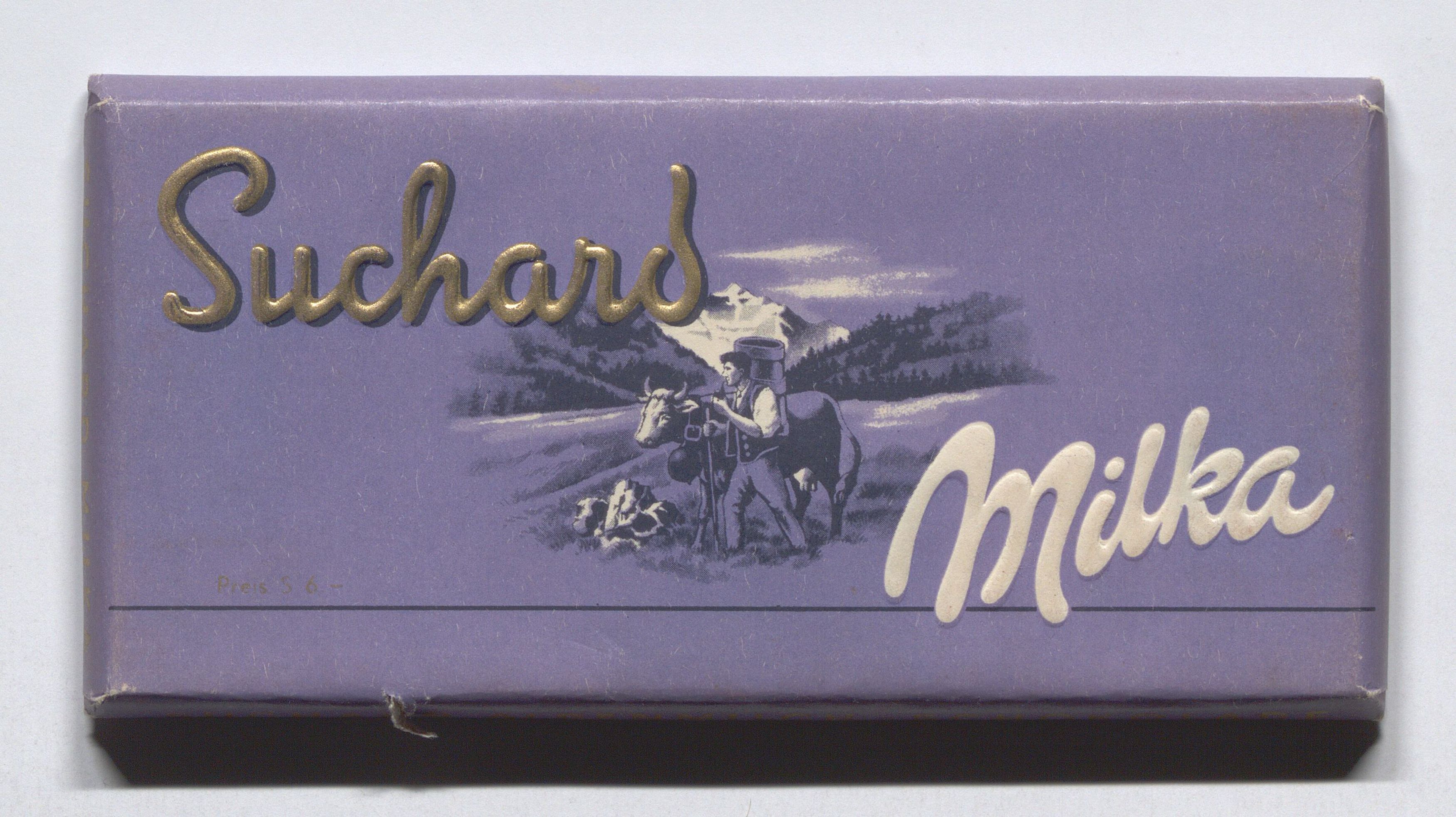 Suchard Milka Schokoladentafel Attrappe Wien Museum Online Sammlung 