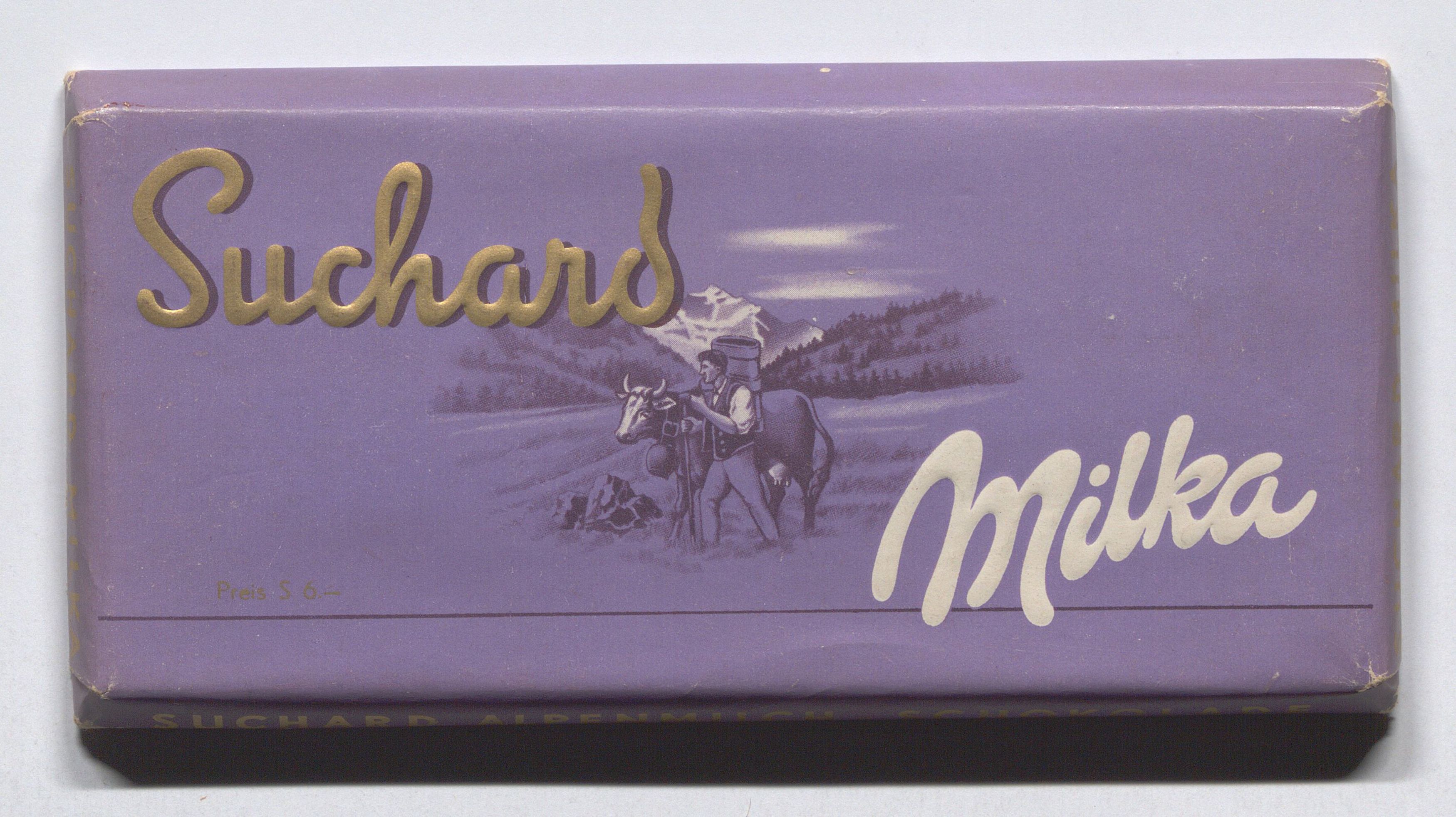 Suchard Milka Schokoladentafel Attrappe Wien Museum Online Sammlung 