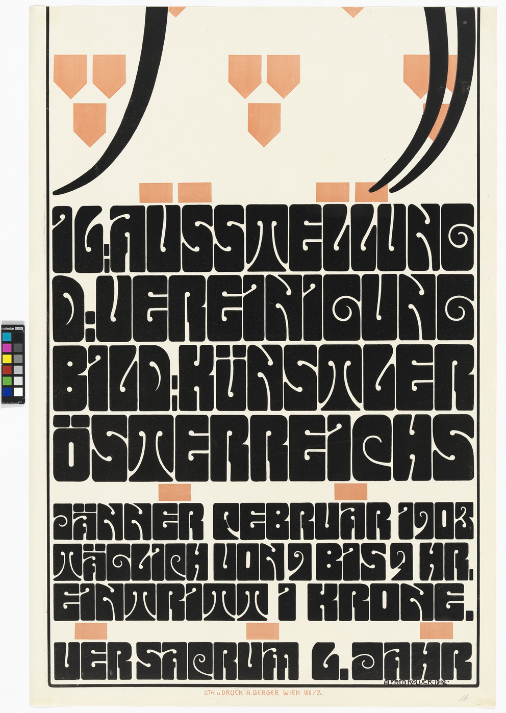 Plakat für die 16. Ausstellung der Secession – Wien Museum Online