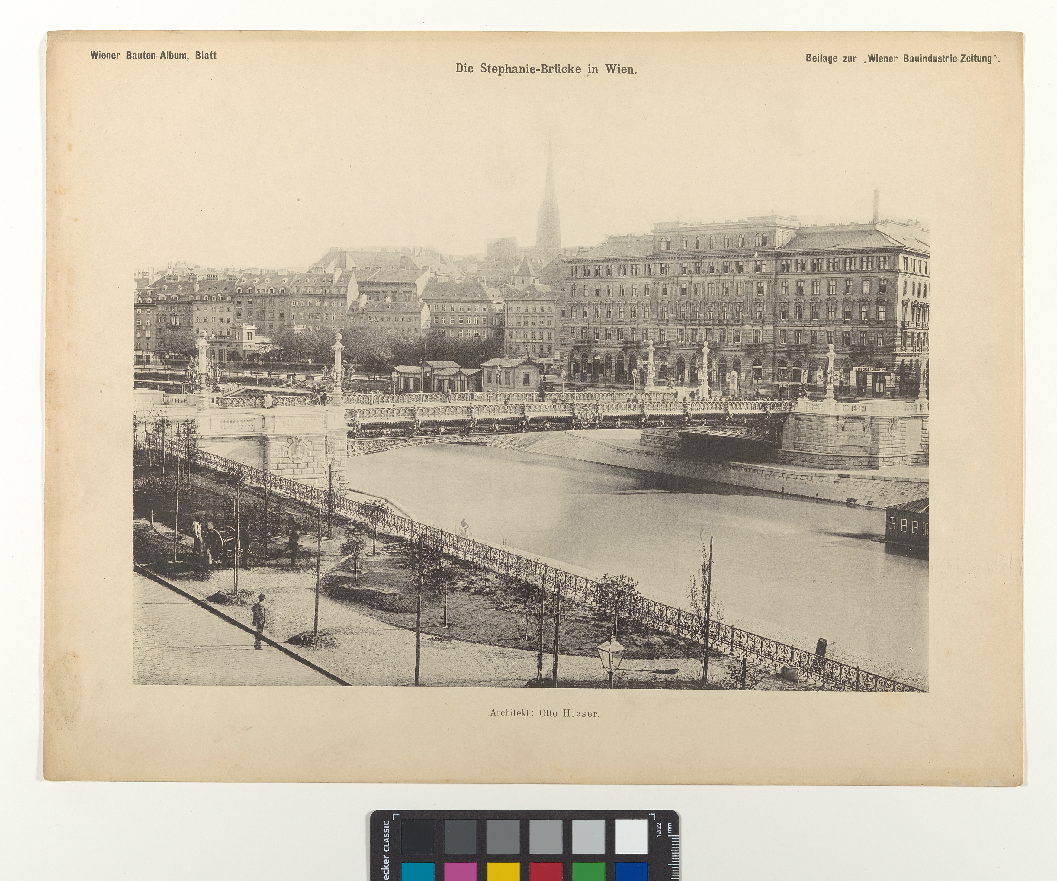 Stephani Bridge Die Stephanie-Brücke in Wien – Wien Museum Online Sammlung