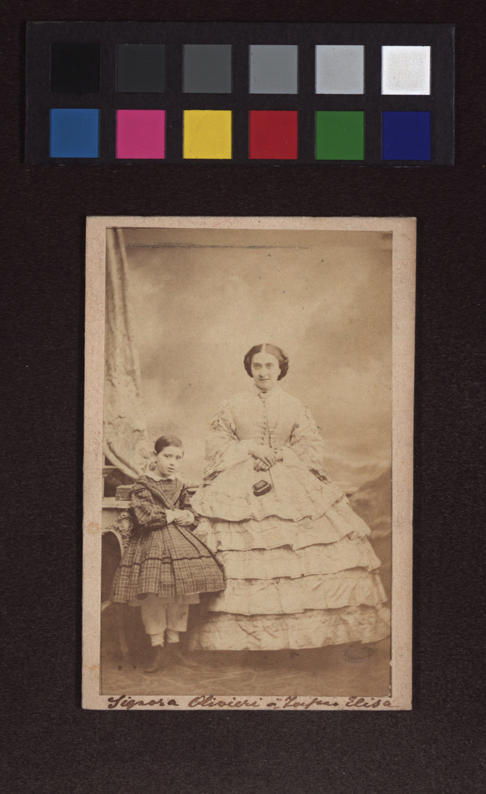 Olivieri mit Tochter Elisa Wien Museum Online Sammlung