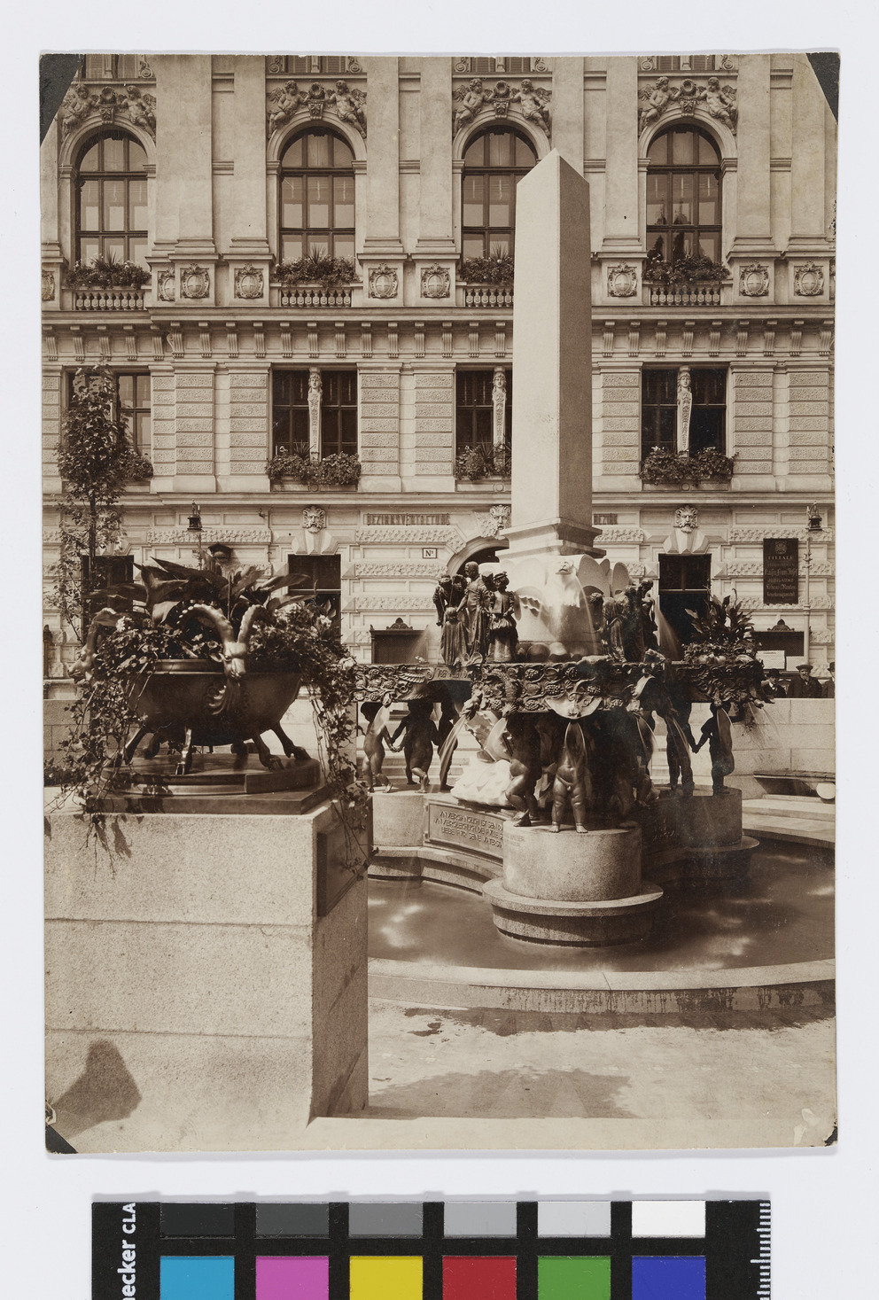 3., KarlBorromäusPlatz KarlBorromäusBrunnen Wien Museum Online
