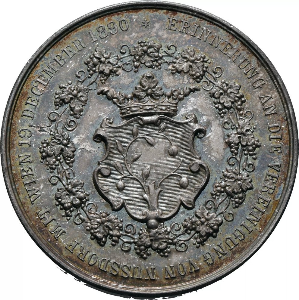 Erinnerung an die Vereinigung von Nussdorf mit Wien 1890 und das