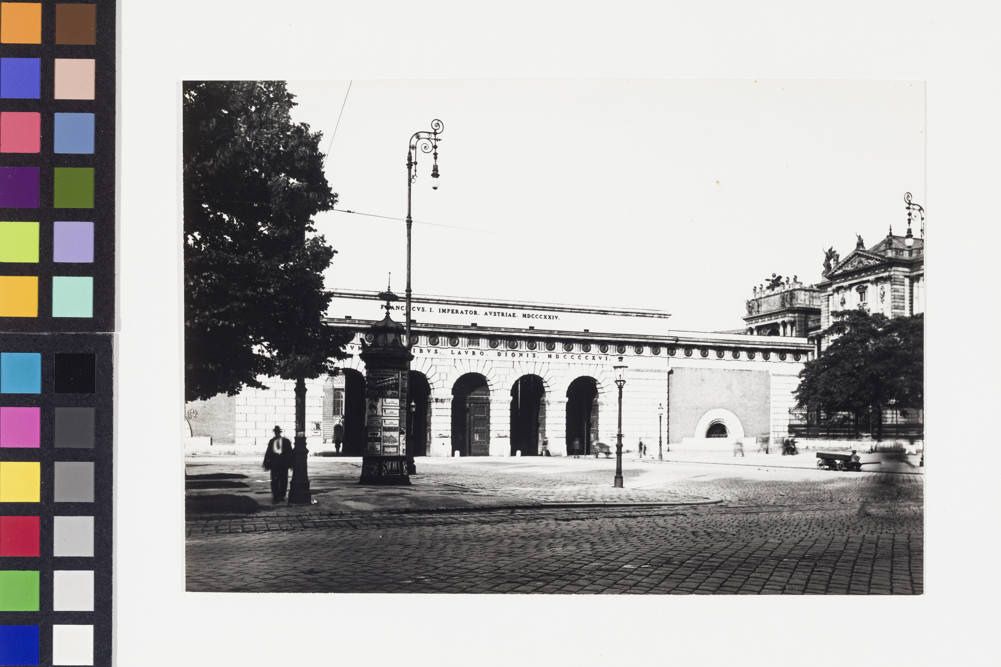 1., Burgring Äußeres Burgtor (Reproduktion) Wien Museum Online Sammlung