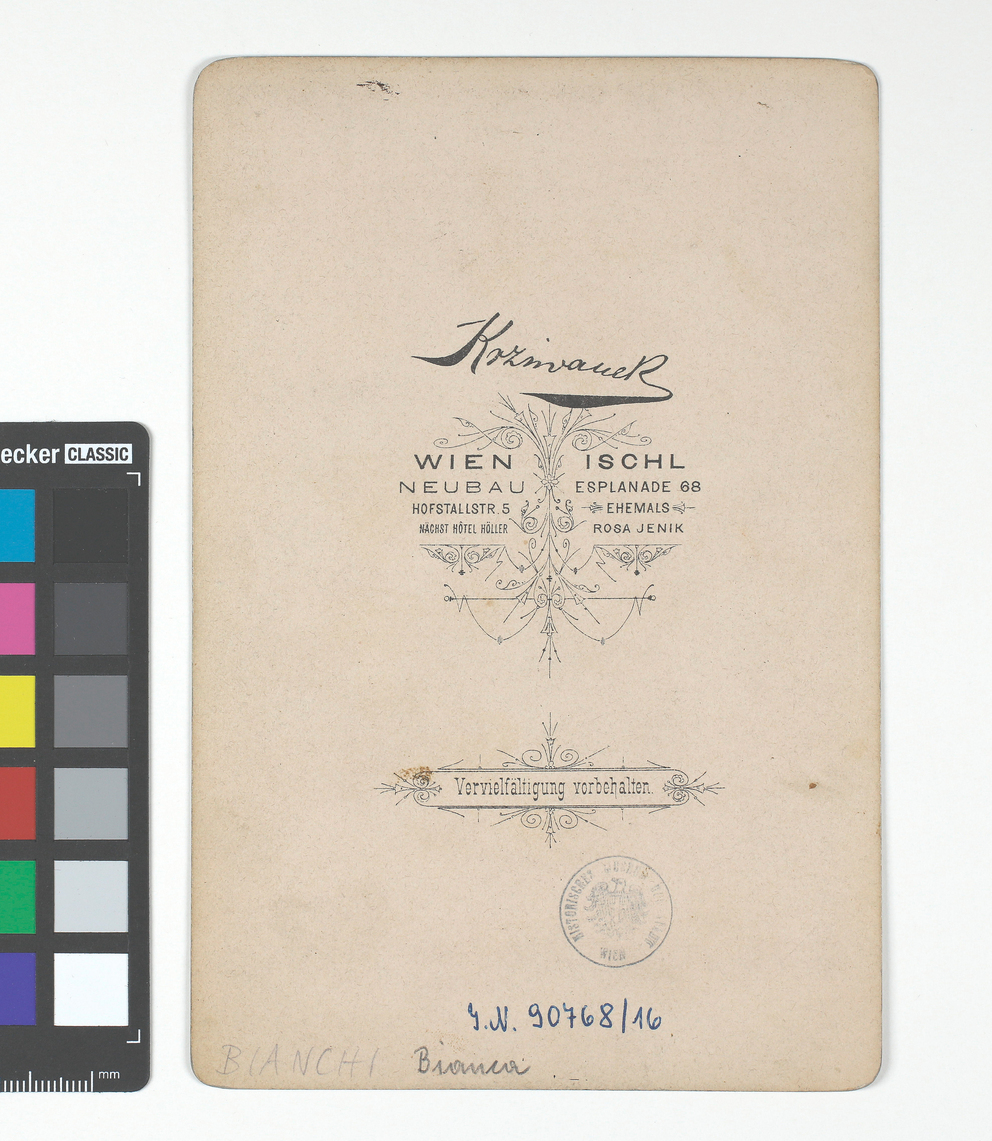 Bianca Bianchi Wien Museum Online Sammlung