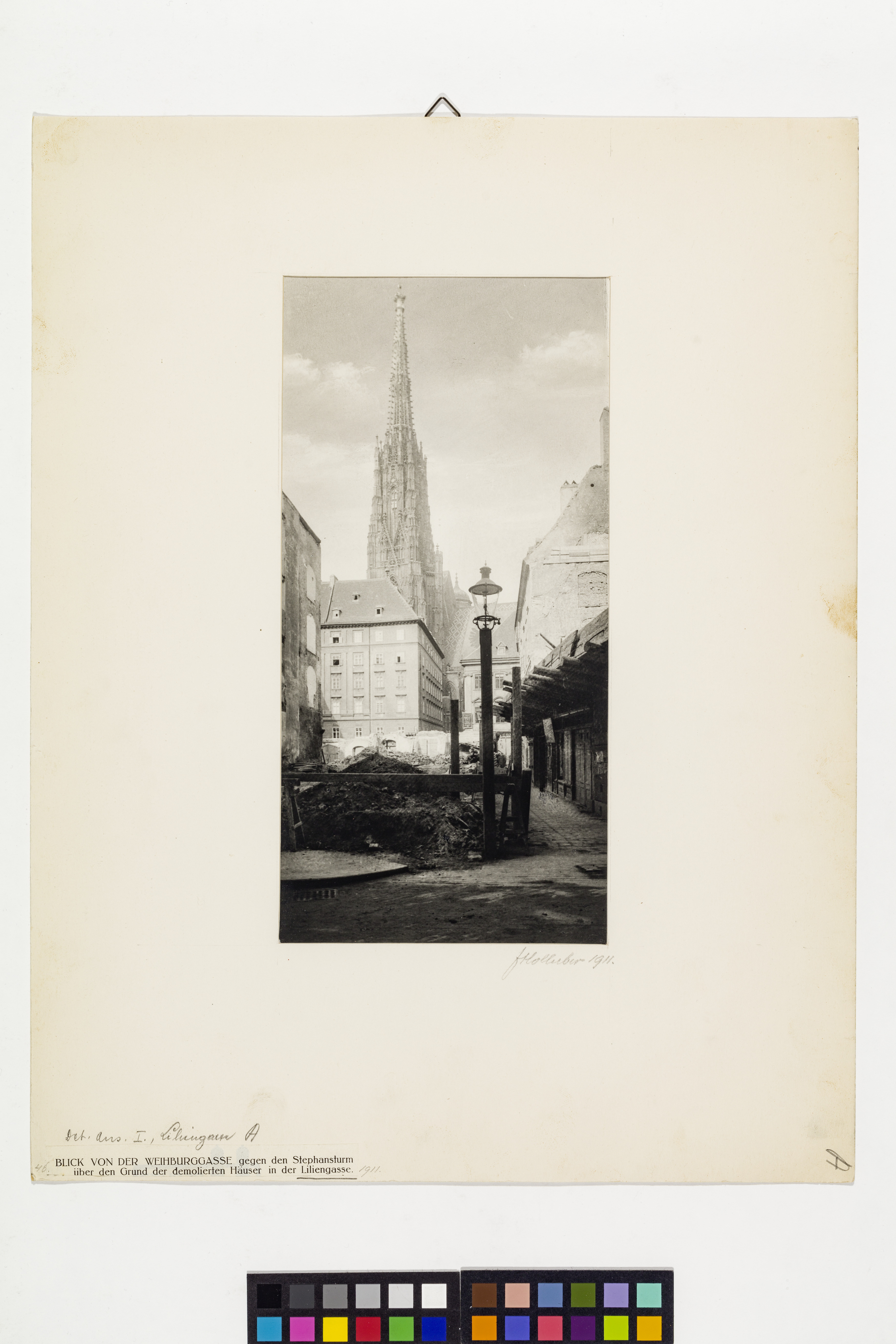 1., Liliengasse, allg. - Blick von der Weihburggasse gegen den ...