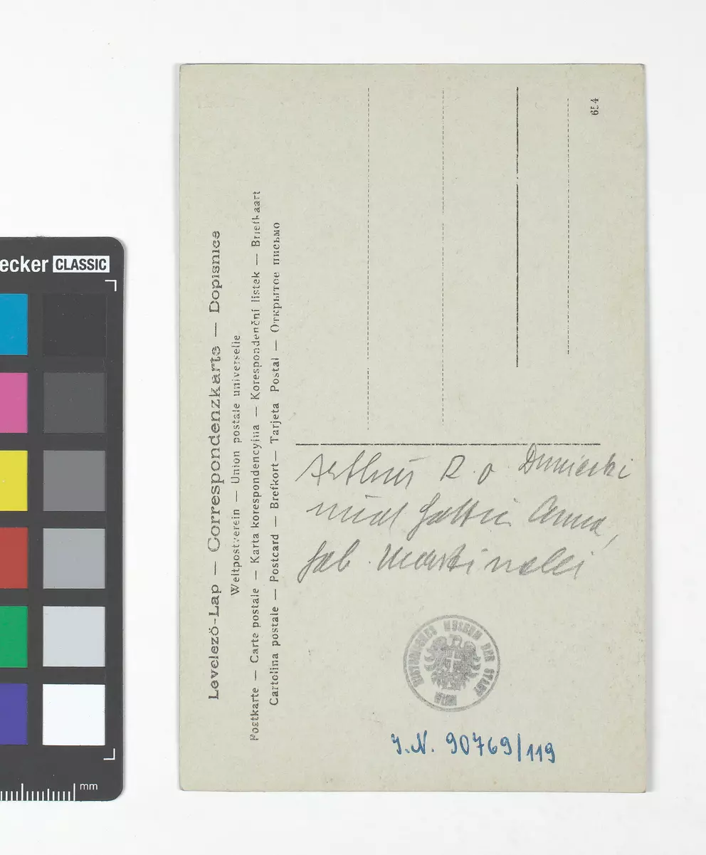 Anna von Duniecki, geb. Martinelli (1879–1937), Schauspielerin und ihr ...