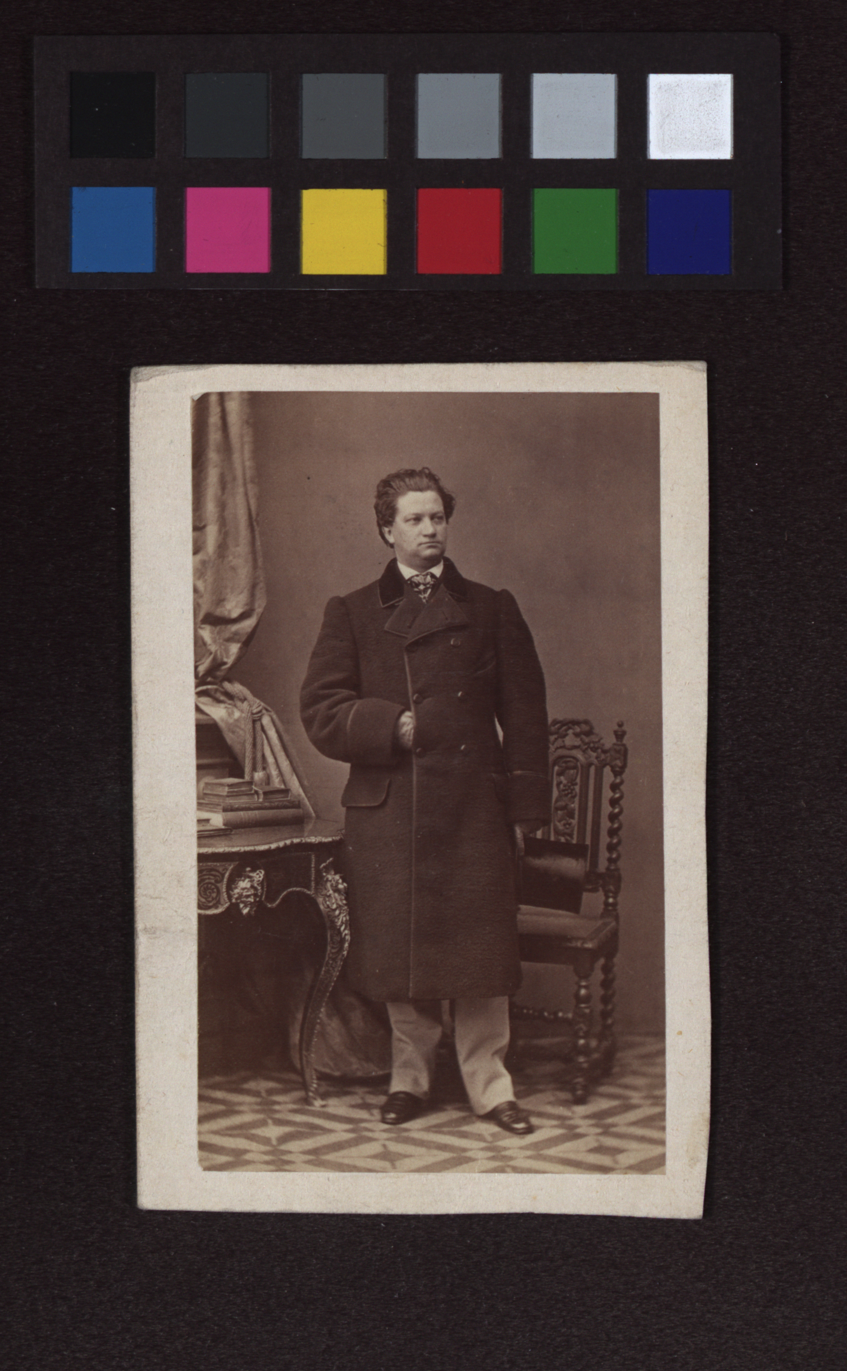 Matthias Karl Ludwig Treumann (18231877), Schauspieler Wien Museum