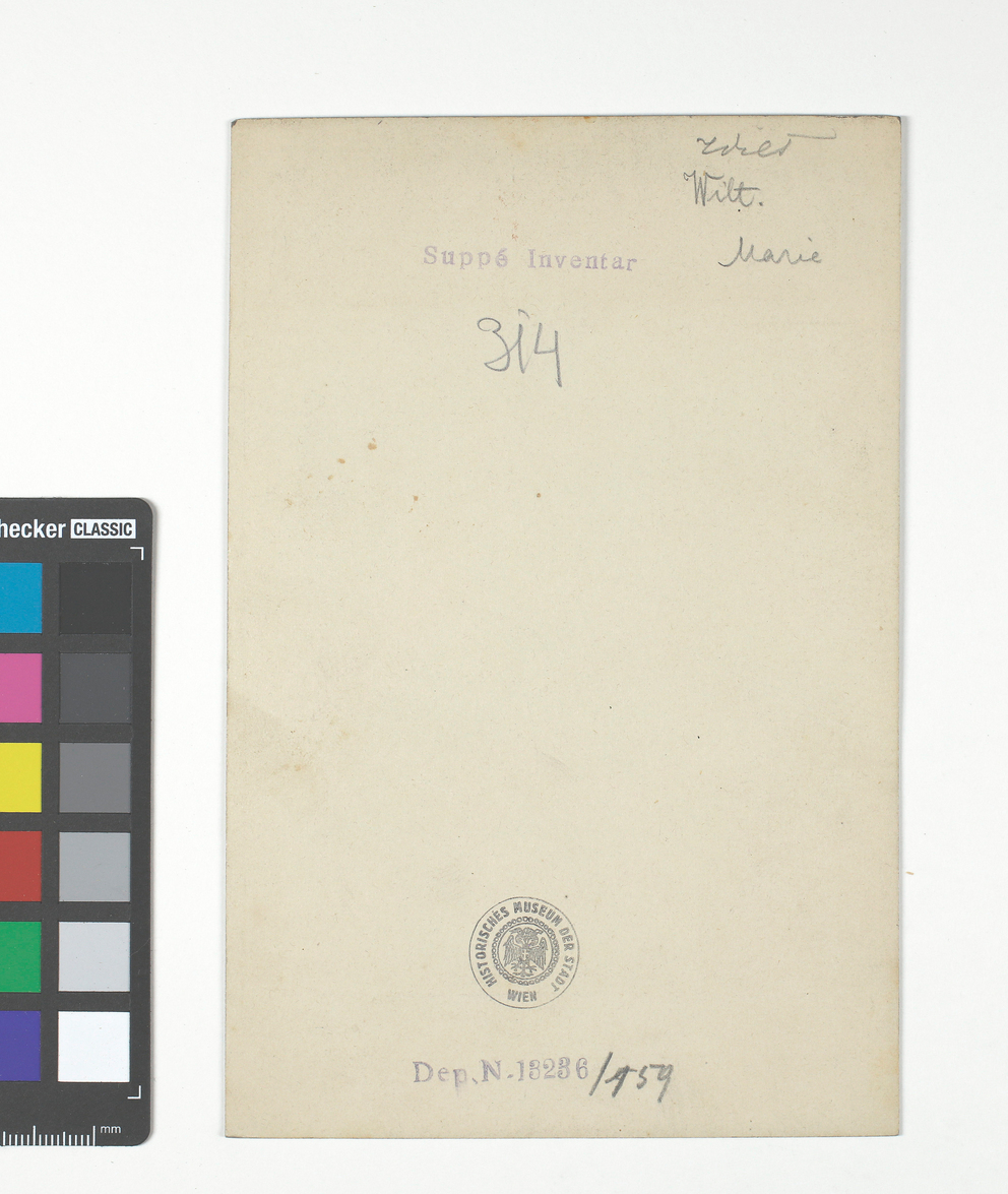 Marie Wilt (geb. Liebenthaler, 18341891), Opernsängerin Wien Museum